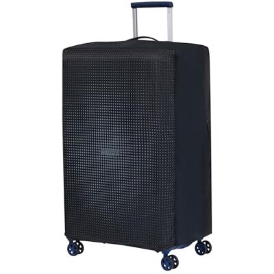 American Tourister Coprivaligia L, Copertura Valigia Pieghevole, Protezione Valigia da Viaggio, 71 x 50 x 30 cm, Nero/Grigio American Tourister Coprivaligia L, Copertura Valigia Pieghevole, Protezione Valigia da Viaggio, 71 x 50 x 30 cm, Nero/Grigio