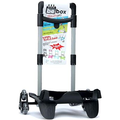 Seven Trolley Pieghevole 3WD Be Box Nero Seven Trolley Pieghevole 3WD Be Box Nero