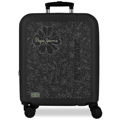 Pepe Jeans Eloise Nero Valigia da Cabina 40x55x20 cm Rigido ABS Lucchetto a Combinazione Integrato 37L 2.6kg 4 Doppie Ruote Estensibile Bagaglio a Mano di Joumma Bags Pepe Jeans Eloise Nero Valigia da Cabina 40x55x20 cm Rigido ABS Lucchetto a Combinazione Integrato 37L 2.6kg 4 Doppie Ruote Estensibile Bagaglio a Mano di Joumma Bags