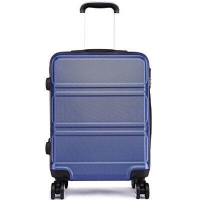 KONO Trolley Aerolite ABS,bagaglio a mano 55x40x22 cm,Valigia rigida con 4 ruote,Ideale a bordo di Ryanair, Alitalia, Meridiana KONO Trolley Aerolite ABS,bagaglio a mano 55x40x22 cm,Valigia rigida con 4 ruote,Ideale a bordo di Ryanair, Alitalia, Meridiana