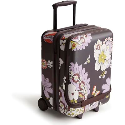 Vera Bradley Valigia da donna Hardside da 43 cm Adair con rotelle, Bouquet sottile, Taglia unica, Hardside Rullo sottosella Adair, 43 cm Vera Bradley Valigia da donna Hardside da 43 cm Adair con rotelle, Bouquet sottile, Taglia unica, Hardside Rullo sottosella Adair, 43 cm