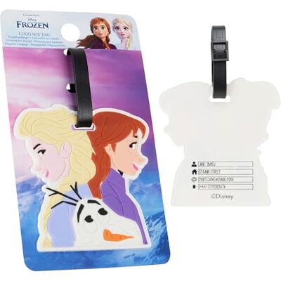 Disney Etichetta da Valigia Divertente, Etichette per Bagagli Portanome, Luggage Tag, Targhetta Valigia Aereo Stitch (Multi Frozen) Disney Etichetta da Valigia Divertente, Etichette per Bagagli Portanome, Luggage Tag, Targhetta Valigia Aereo Stitch (Multi Frozen)