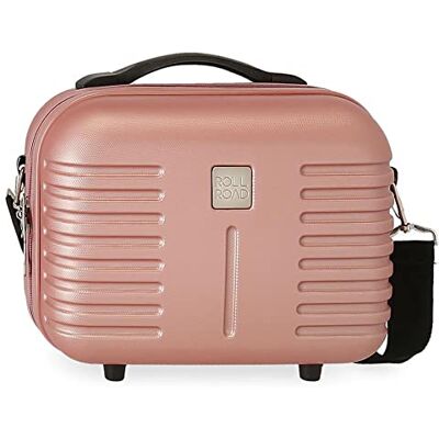 ROLL ROAD , CARNE, Beauty case adattabile con tracolla ROLL ROAD , CARNE, Beauty case adattabile con tracolla