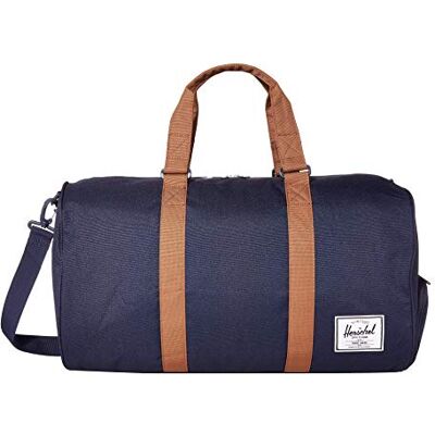 Herschel Supply Co. Novel Borsone, Pavone/Sella Marrone, Taglia unica, Novel Herschel Supply Co. Novel Borsone, Pavone/Sella Marrone, Taglia unica, Novel