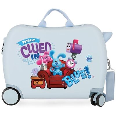 ROLL ROAD and you Valigia per bambini blu, 50 x 38 x 20 cm, rigida ABS, chiusura a combinazione laterale, 34, 1,8 kg, 4 ruote, bagaglio a mano ROLL ROAD and you Valigia per bambini blu, 50 x 38 x 20 cm, rigida ABS, chiusura a combinazione laterale, 34, 1,8 kg, 4 ruote, bagaglio a mano