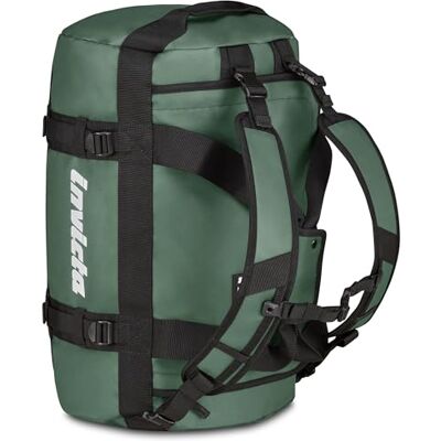 Invicta Zaino da Viaggio 50L – 51x33x33 cm, Verde, Borsone con Spallacci Amovibili, Tasca Interna, Fondo Rinforzato, Apertura Frontale, Passante per Trolley, Bagaglio Aereo Cappelliera, Uomo Donna Invicta Zaino da Viaggio 50L – 51x33x33 cm, Verde, Borsone con Spallacci Amovibili, Tasca Interna, Fondo Rinforzato, Apertura Frontale, Passante per Trolley, Bagaglio Aereo Cappelliera, Uomo Donna
