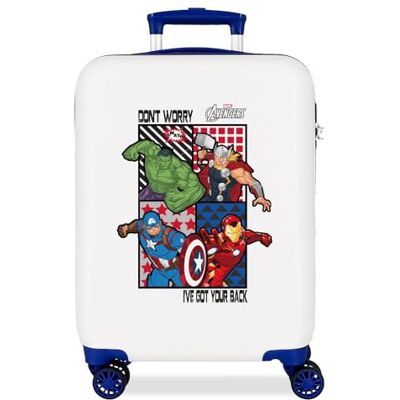 Marvel Joumma All Avengers Valigia da cabina bianca 38 x 55 x 20 cm Rigido 2 kg Chiusura a combinazione laterale ABS 2 kg 35 L Bagaglio a mano, bianco, Taglia unica, Valigia cabina Marvel Joumma All Avengers Valigia da cabina bianca 38 x 55 x 20 cm Rigido 2 kg Chiusura a combinazione laterale ABS 2 kg 35 L Bagaglio a mano, bianco, Taglia unica, Valigia cabina