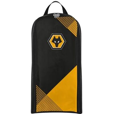 FOCO Con licenza ufficiale Wolverhampton Wanderers FC borsa portascarpe Glide FOCO Con licenza ufficiale Wolverhampton Wanderers FC borsa portascarpe Glide