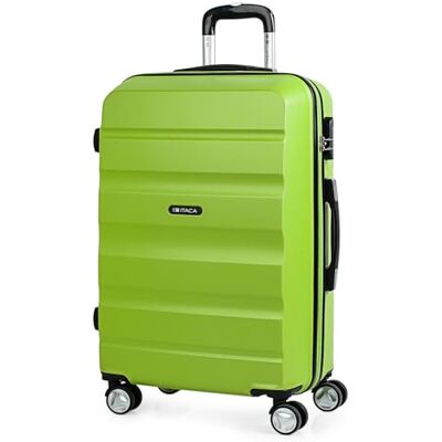 ITACA Valigia Da Stiva Rigida Trolley Grande Con Ruote , Valigia 23kg Per Viagg ITACA Valigia Da Stiva Rigida Trolley Grande Con Ruote , Valigia 23kg Per Viagg