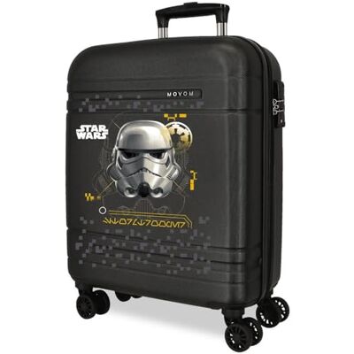 Reebok Joumma Star Wars Storm Trooper Valigia da Cabina Nero 40x55x20 cm Rigido ABS Chiusura TSA 37L 2.8kg 4 Doppie Ruote Reebok Joumma Star Wars Storm Trooper Valigia da Cabina Nero 40x55x20 cm Rigido ABS Chiusura TSA 37L 2.8kg 4 Doppie Ruote