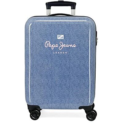 Pepe Jeans Lena Valigia da cabina blu 38 x 55 x 20 cm rigida ABS chiusura a combinazione laterale 34 L 2 kg 4 ruote bagagli a mano, blu, Taglia unica, Valigia cabina Pepe Jeans Lena Valigia da cabina blu 38 x 55 x 20 cm rigida ABS chiusura a combinazione laterale 34 L 2 kg 4 ruote bagagli a mano, blu, Taglia unica, Valigia cabina