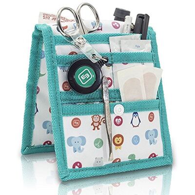 ELITE BAGS , Organizer Infermieristica, 14,5 x 12 cm, Portaoggetti infermiere, Formato mini, Organizer da taschino, Per tasca, Chiusura a magnete, Leggero, Compatto, Ausili medico, Stampa per bambini ELITE BAGS , Organizer Infermieristica, 14,5 x 12 cm, Portaoggetti infermiere, Formato mini, Organizer da taschino, Per tasca, Chiusura a magnete, Leggero, Compatto, Ausili medico, Stampa per bambini
