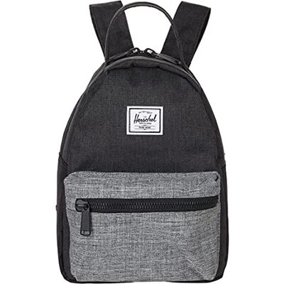 Herschel 10501-04890 NOVA MINI BLACK CROSSHATCH/BLACK/RAVEN CROSSHATCH Unisex – Adulto Borsa Taglia Unica Herschel 10501-04890 NOVA MINI BLACK CROSSHATCH/BLACK/RAVEN CROSSHATCH Unisex – Adulto Borsa Taglia Unica