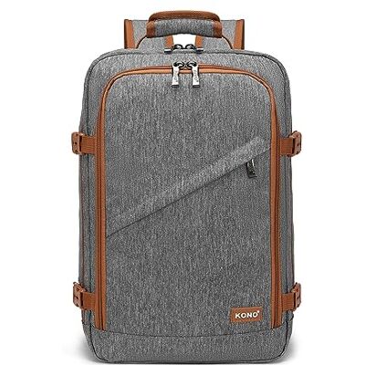 KONO Zaino da Viaggio Bagaglio a mano Ryanair Borsa da viaggio per Laptop KONO Zaino da Viaggio Bagaglio a mano Ryanair Borsa da viaggio per Laptop