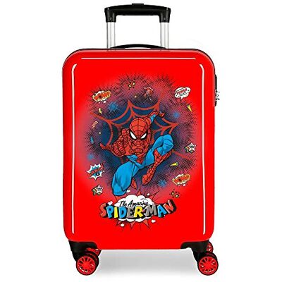 Disney Marvel Pop Trolley cabina Rosso 38x55x20 cms Rigida ABS Chiusura a combinazione numerica 34L 2,6Kgs 4 doppie ruote Bagaglio a mano Disney Marvel Pop Trolley cabina Rosso 38x55x20 cms Rigida ABS Chiusura a combinazione numerica 34L 2,6Kgs 4 doppie ruote Bagaglio a mano