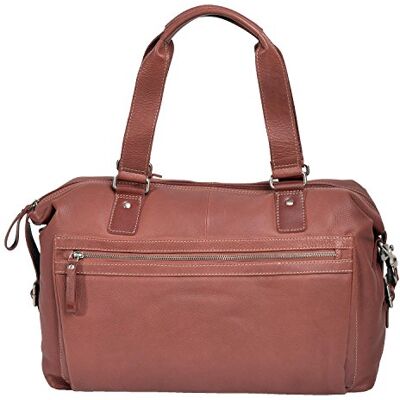 Shalimar Borsa/Weekender in morbida pelle bovina conciata al grasso Shalimar Borsa/Weekender in morbida pelle bovina conciata al grasso