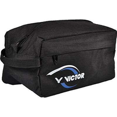VICTOR Borsa Sportiva Show erbag 9066, Nero, 30 x 15 x 15 cm, 6 Litri, VICTOR Borsa Sportiva Show erbag 9066, Nero, 30 x 15 x 15 cm, 6 Litri,
