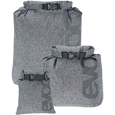 EVOC , Set di sacche Impermeabili, Grigio (Black-Heather Grey), Taglia Unica EVOC , Set di sacche Impermeabili, Grigio (Black-Heather Grey), Taglia Unica
