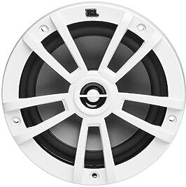 JBL Stage Marine 6 Altoparlante Impermeabile 6-1/2" (160mm) Cassa Stereo per Barca a due vie da 180 Watt Casse da Esterno nautiche resistenti ai raggi UV e all'acqua salata marino Bianco