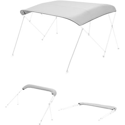 VEVOR Tendalino Bimini per Barca, Tendalino di Ricambio a 4 Archi 271 x 244 a 262 cm Tessuto Marico 600D Impermeabile, Kit Bimini Capottina Parasole di Ricambio per Gommone Barche, Senza Telaio VEVOR Tendalino Bimini per Barca, Tendalino di Ricambio a 4 Archi 271 x 244 a 262 cm Tessuto Marico 600D Impermeabile, Kit Bimini Capottina Parasole di Ricambio per Gommone Barche, Senza Telaio
