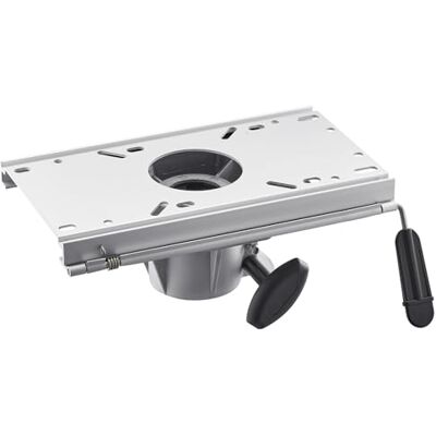 VEVOR Piedistallo per sedile della barca, regolazione scorrevole in avanti e indietro, base per sedia da barca in lega di alluminio con scivolo, corsa scorrevole da 12,7 cm, impermeabile e resistente VEVOR Piedistallo per sedile della barca, regolazione scorrevole in avanti e indietro, base per sedia da barca in lega di alluminio con scivolo, corsa scorrevole da 12,7 cm, impermeabile e resistente