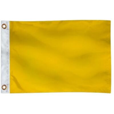 TaylorMade Products Solid Color Bandiere, in Nylon, 30,5 x 45,7 cm, Yellow TaylorMade Products Solid Color Bandiere, in Nylon, 30,5 x 45,7 cm, Yellow