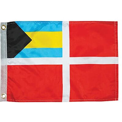 TaylorMade Products Bahamas Courtesy Boat Flag, 12 x 45,7 cm TaylorMade Products Bahamas Courtesy Boat Flag, 12 x 45,7 cm