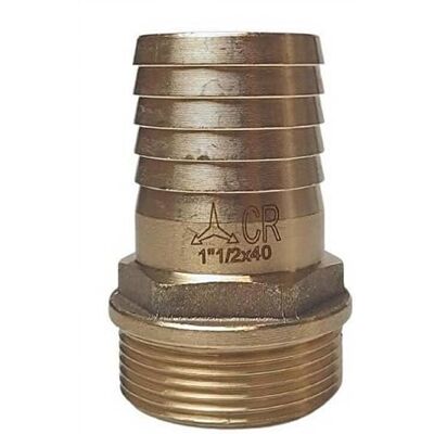 RECMAR ENTRONQUE 1''1/2 X 40 M. EN Laton CR RECMAR ENTRONQUE 1''1/2 X 40 M. EN Laton CR