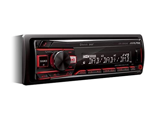 Alpine UTE-204 DAB con Antenna DAB in dotazione Autoradio Bluetooth