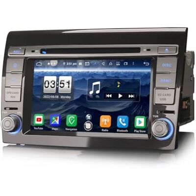 erisin 7 pollici Android 14 Autoradio GPS Navigatore per FIAT BRAVO Bluetooth Wireless CarPlay Wifi 4G Touchscreen SWC Radio DSP Amplificatore 4GB RAM + 64GB ROM erisin 7 pollici Android 14 Autoradio GPS Navigatore per FIAT BRAVO Bluetooth Wireless CarPlay Wifi 4G Touchscreen SWC Radio DSP Amplificatore 4GB RAM + 64GB ROM