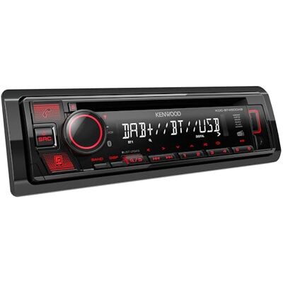 Kenwood KDC-BT450DAB, autoradio con CD, Bluetooth e DAB+ integrato Kenwood KDC-BT450DAB, autoradio con CD, Bluetooth e DAB+ integrato