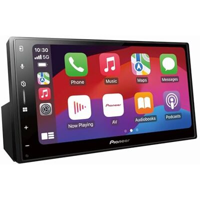 Pioneer SPH-DA97DAN-UNI Media center 1DIN, pannello touch capacitivo da 9.0", con Wi-Fi, Bluetooth, Apple CarPlay, Android Auto e DAB+, con antenna DAB Pioneer SPH-DA97DAN-UNI Media center 1DIN, pannello touch capacitivo da 9.0", con Wi-Fi, Bluetooth, Apple CarPlay, Android Auto e DAB+, con antenna DAB
