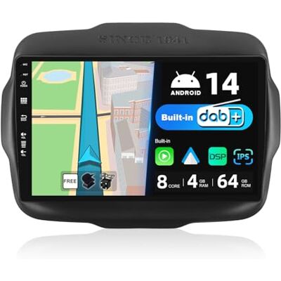 Generic JOYX Built-in DAB/DSP/Carplay/Android Auto Android 14 Autoradio Per Jeep Renegade (2015-2018) 4G+64G LED Camera + MIC Volante WiFi 360-Camera Fast-Boot 4G Bluetooth Qled 9 Pollici 2 Din Generic JOYX Built-in DAB/DSP/Carplay/Android Auto Android 14 Autoradio Per Jeep Renegade (2015-2018) 4G+64G LED Camera + MIC Volante WiFi 360-Camera Fast-Boot 4G Bluetooth Qled 9 Pollici 2 Din