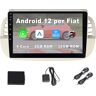 ACAVICA per fia*t 500 500C 2007-2015 Autoradio 2+32GB con Wireless Carplay Android Auto 9 Pollici Car Stereo Auto Bluetooth Navigazione GPS Car Multimedia Player WiFi DSP