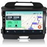 YUN TX Android 13 Autoradio per Kia Sportage (2010-2015)- GPS 2 Din 2G+32G 9 pollice TouchScreen- Supporta DAB/Controllo del Volante/BT 5.0 / WiFi / 4G / CarPlay/USB/Mirrorlink