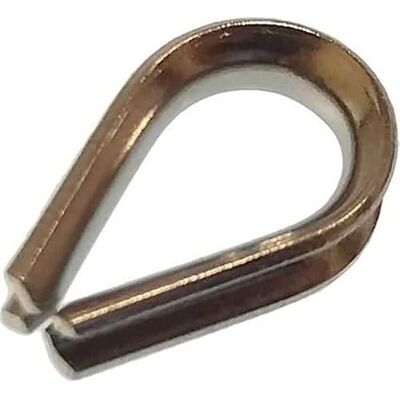 Dedal di Cavo in Acciaio Inox Goldenship - 36 mm Protezione per Cavi Dedal di Cavo in Acciaio Inox Goldenship - 36 mm Protezione per Cavi