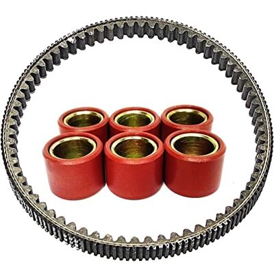 Piaggio CINGHIA KIT 6 RULLI ORIGINALE PER VESPA GTS SUPER SPORT 300 2010/2013 Piaggio CINGHIA KIT 6 RULLI ORIGINALE PER VESPA GTS SUPER SPORT 300 2010/2013