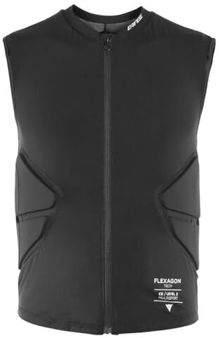 Dainese Flexagon Waistcoat Man, Protezione da Sci Uomo, Stretch-Limo, XXL