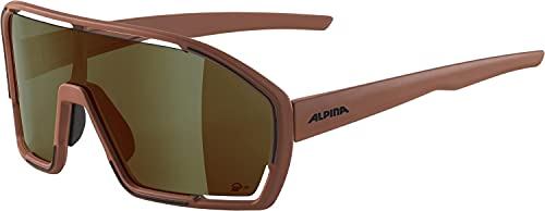 ALPINA Bonfire Q-Lite, Occhiali Sportivi Unisex-Adulti, Brick Matt, One Size