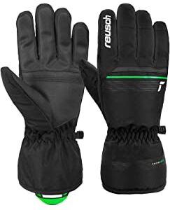 Reusch Snow King Guanti da sci in softshell, antivento e extra traspiranti, 8