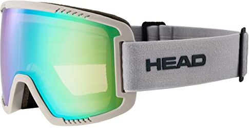 Head Contex Ski Goggles, Verde/Grigio, M