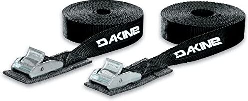 Dakine Tie Down Strap Cinghie per Kite, da Uomo, Nero (Nero), 0.36 cm