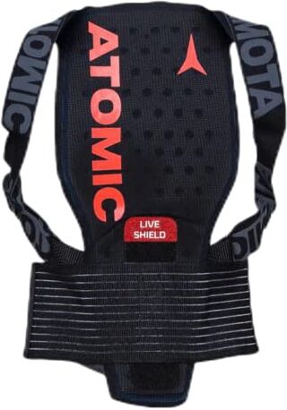 Atomic Live Shield JR, Protezione Dorsale da Sci per Bambini, Regolabile, Taglia M, Nero