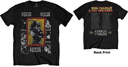 Marley Bob T-Shirt # M Unisex Black # Kaya Tour