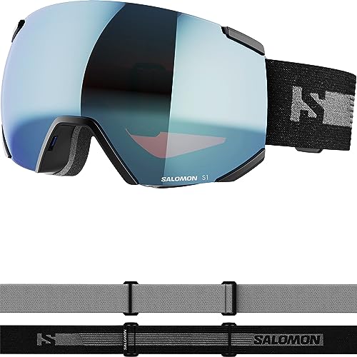 Salomon Radium Multilayer Maschera Sci Snowboard Unisex, Look da PRO, Elevata acutezza visiva, Giusto fit senza punti di pressione