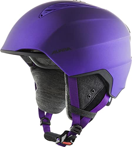 ALPINA Grand LAVALAN, Casco da Sci Unisex-Adult, Dark-Violet Matt, 57-61