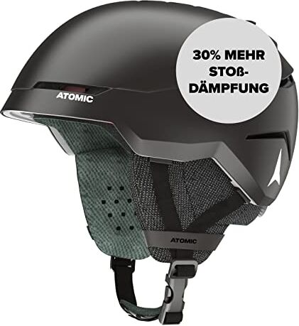 Atomic Savor Casco da Sci per la Pista M, Unisex, Nero, M (55-59 cm)