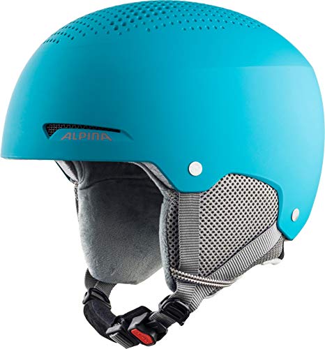 ALPINA ZUPO, Casco da Sci Unisex-Youth, Turquoise Matt, 51-55