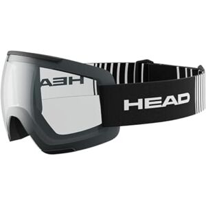 Head Unisex Adult F-LYT Occhiali da Sci e Snowboard, Trasparente/Nero, L Head Unisex Adult F-LYT Occhiali da Sci e Snowboard, Trasparente/Nero, L