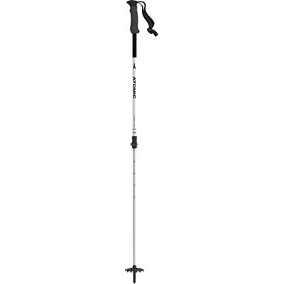 Atomic BCT Touring Bastoncini da Sci Alpinismo con Lunghezza Regolabile da 110 a 135 cm, in Alluminio, con Impugnatura ergonomica, Bianco/Argento Atomic BCT Touring Bastoncini da Sci Alpinismo con Lunghezza Regolabile da 110 a 135 cm, in Alluminio, con Impugnatura ergonomica, Bianco/Argento